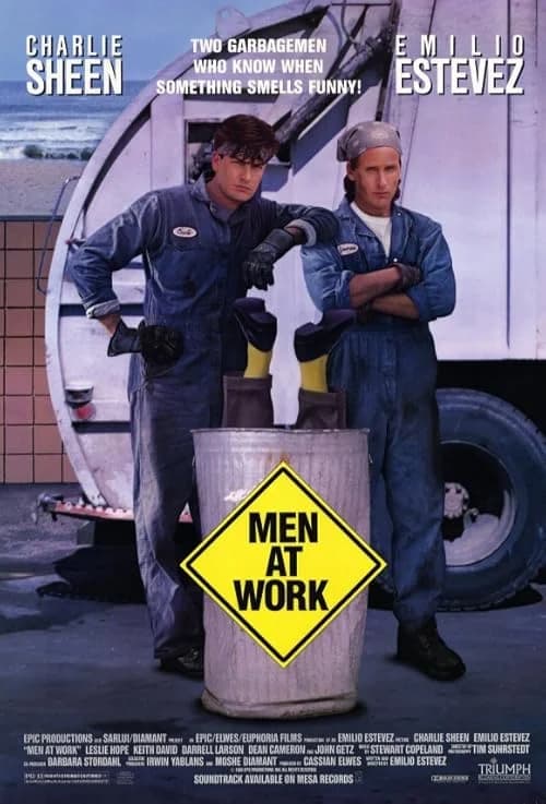 Men at Work film posteri