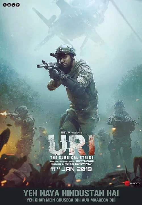 Uri: The Surgical Strike film posteri