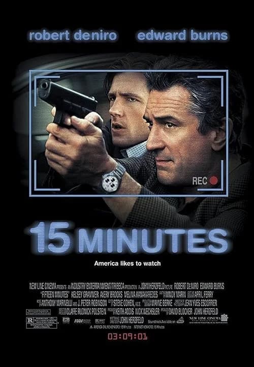 15 Minutes film posteri