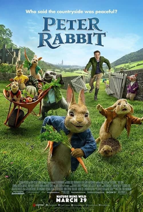 Peter Rabbit film posteri