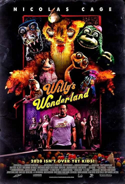Willy's Wonderland film posteri
