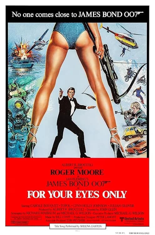 For Your Eyes Only film posteri